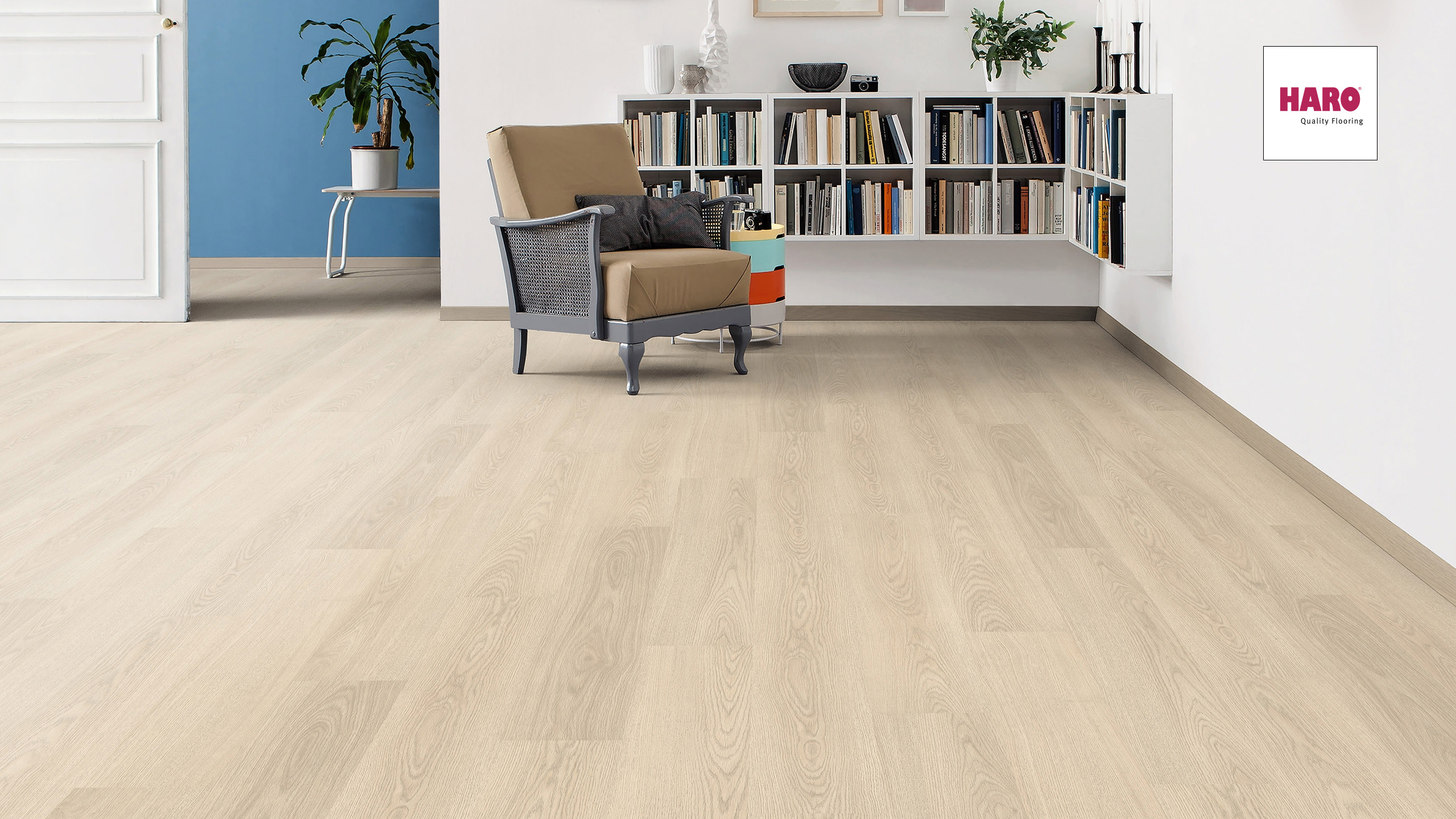 Ламинат Haro Tritty 100 Дуб Гирона 535260 фото в интерьере